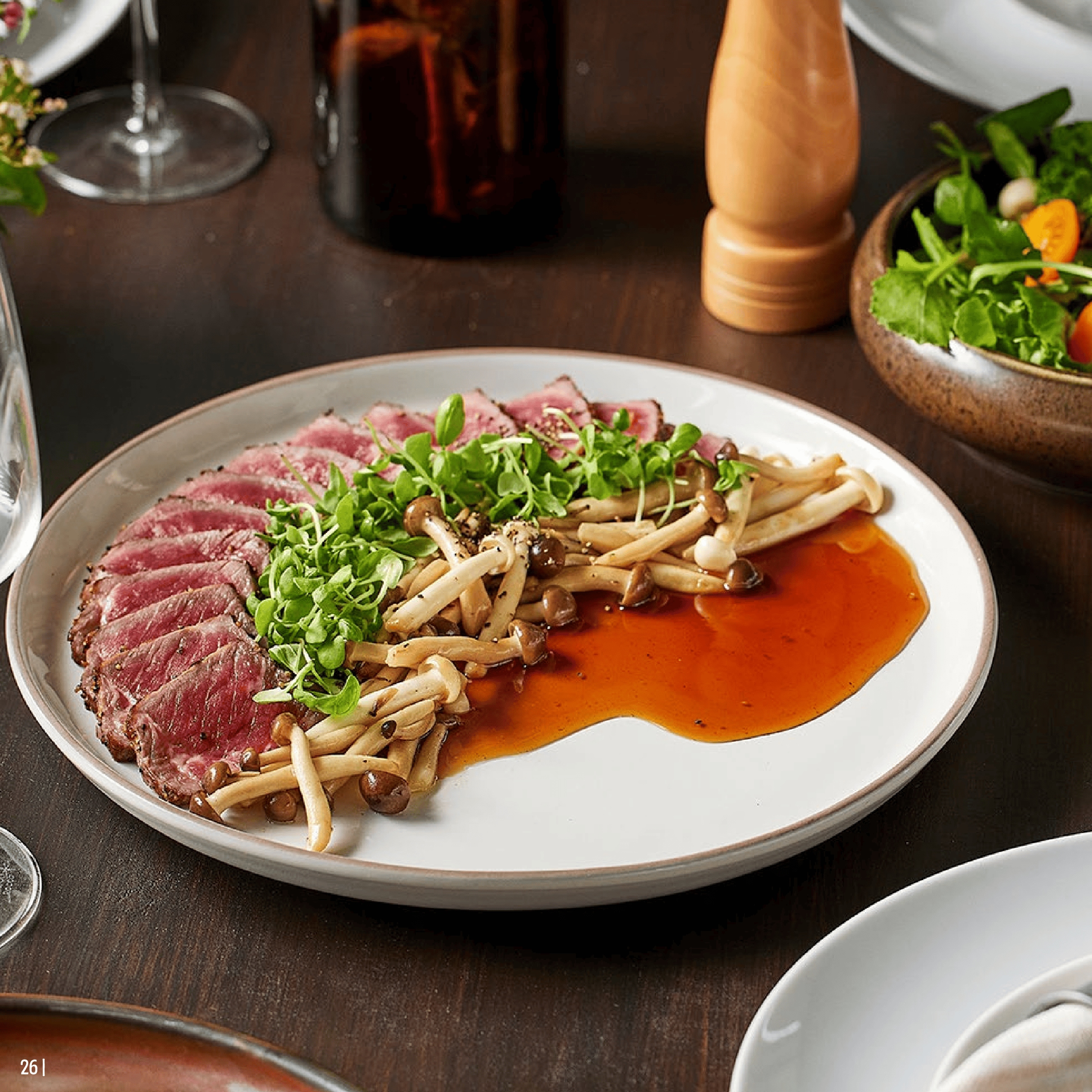 טטאקי סינטה ברוטב קרמל מלוח